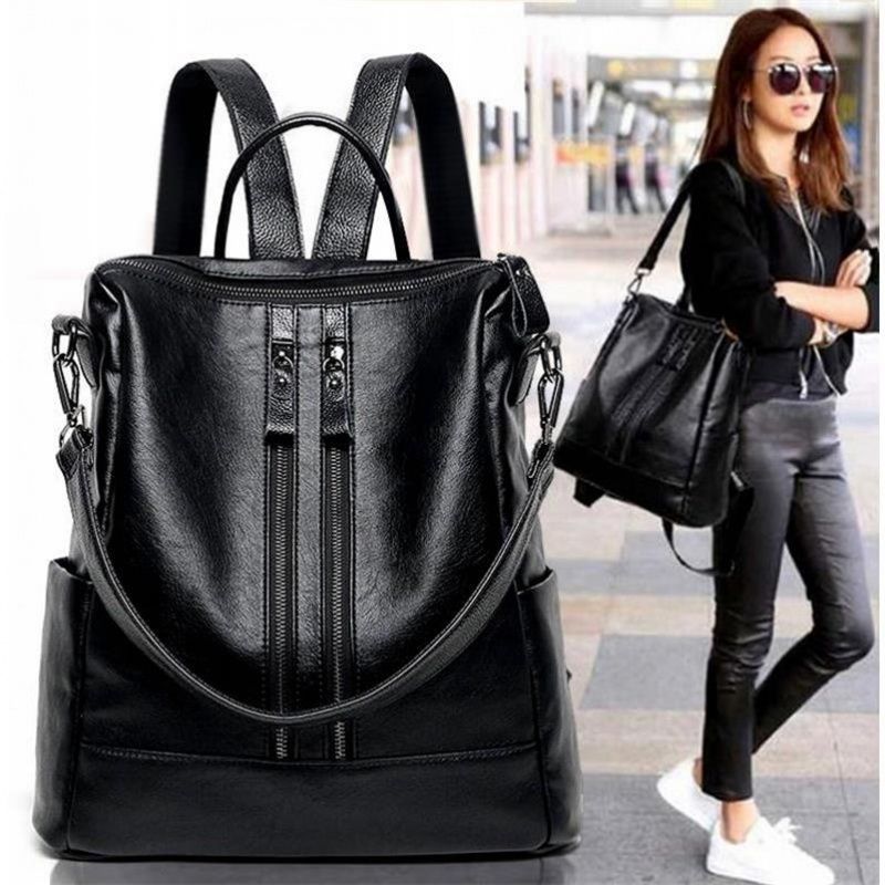 Mini Backpack Purse - Zaino da donna in morbida pelle