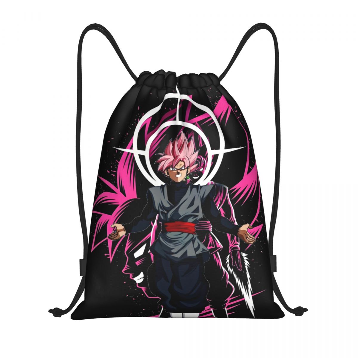 Drawstring Gym Bag - Zaino con coulisse DBZ V-Vegetales, borsa