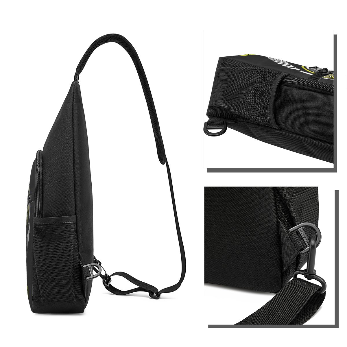 The Smiler Alton Towers Merch  - Sling Backpack Shoulder recensione e prezzo