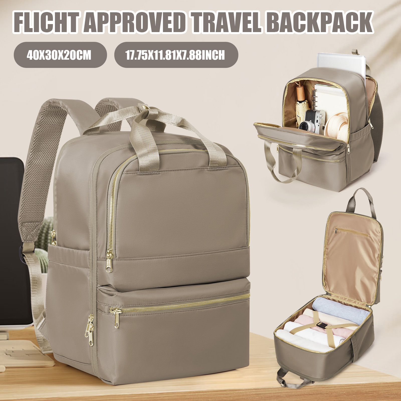 Ryanair 40x30x20 Zaino da viag - Canvas Backpack Casual recensione e prezzo