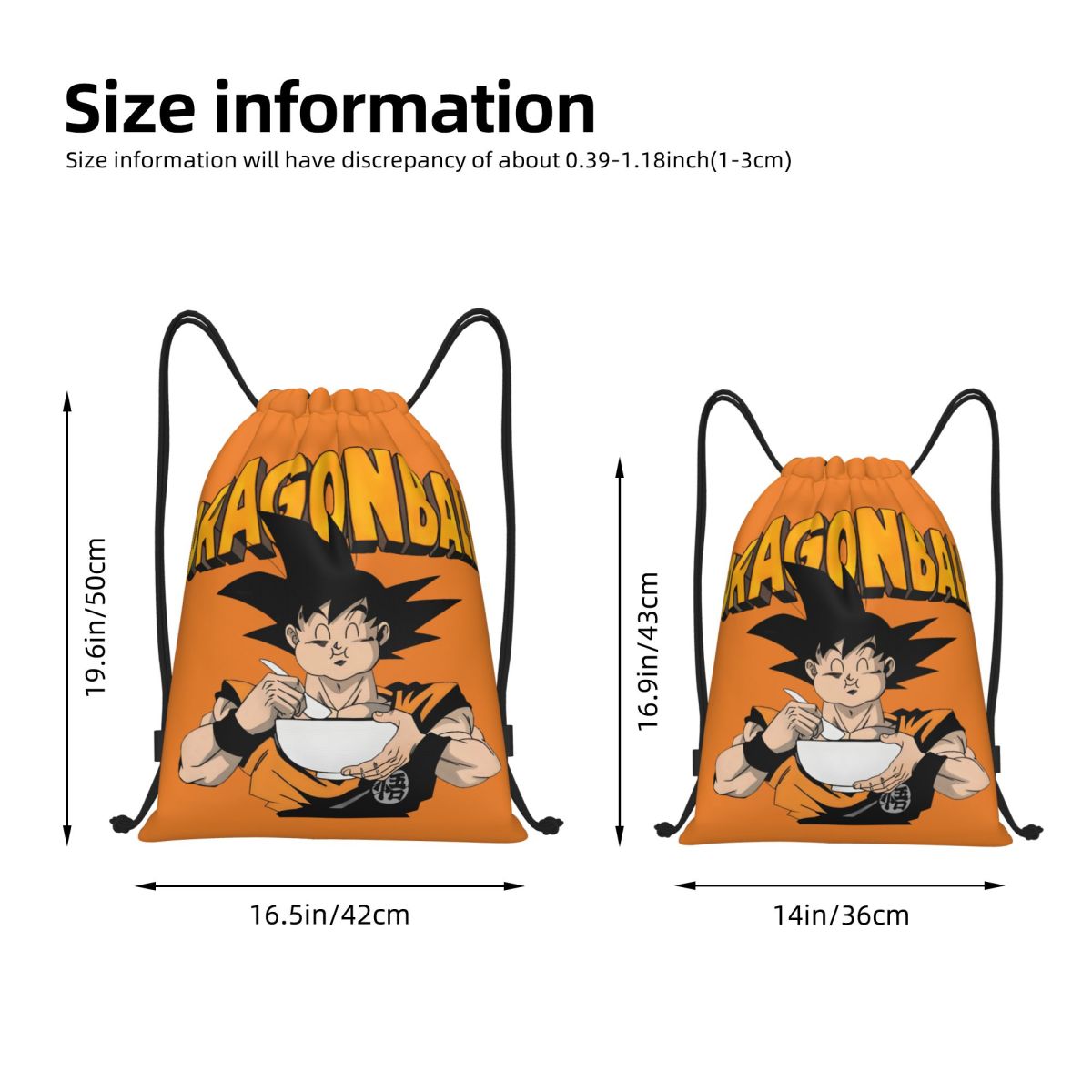 Zaino con coulisse DBZ G-Gokue - Drawstring Gym Bag recensione e prezzo