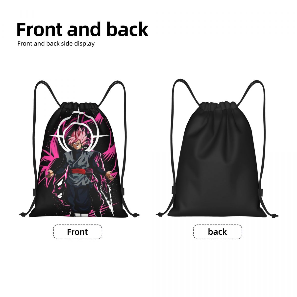 Zaino con coulisse DBZ V-Veget - Drawstring Gym Bag recensione e prezzo