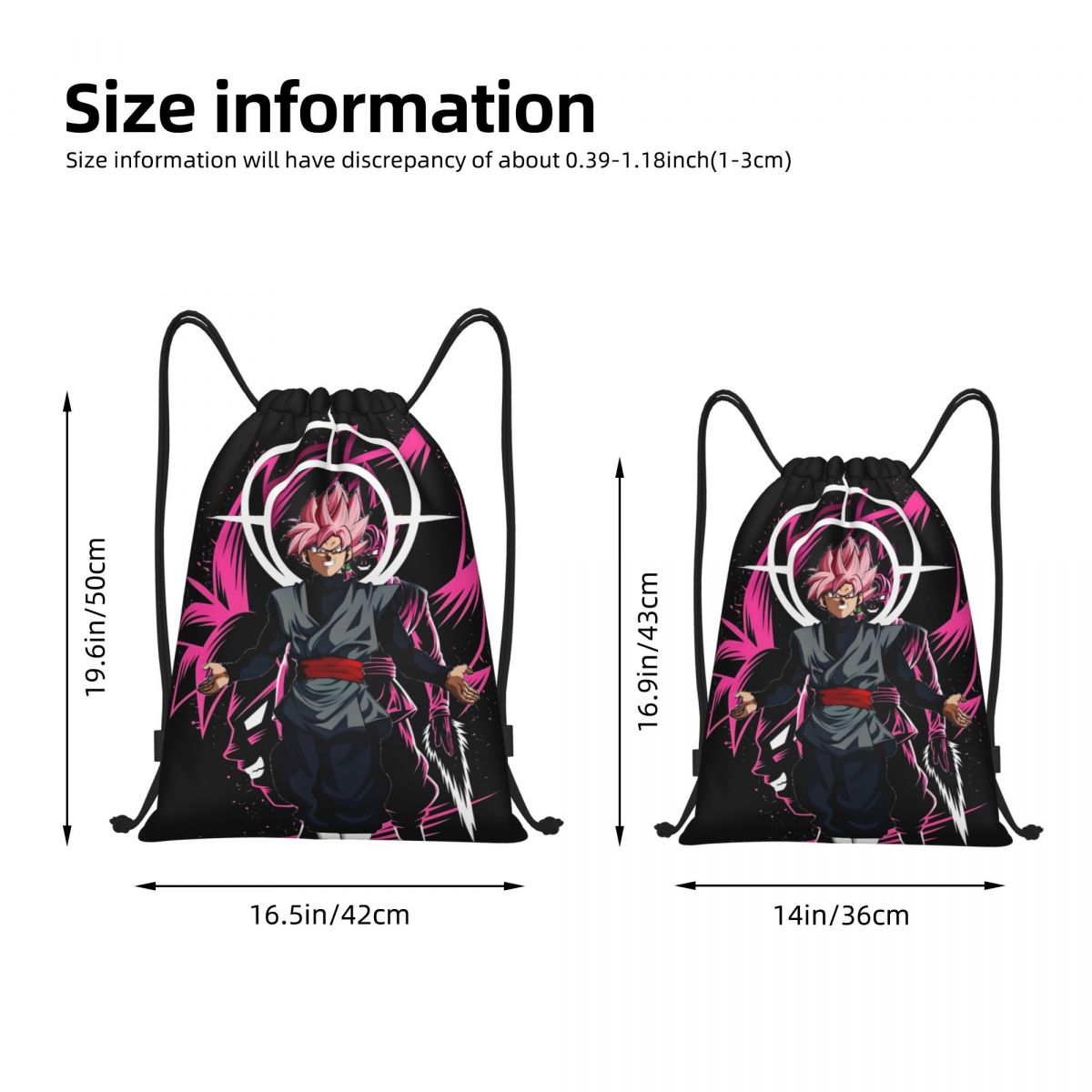 Zaino con coulisse DBZ V-Veget - Drawstring Gym Bag recensione e prezzo
